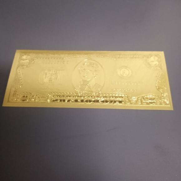 Gold foil $2 Bill - Picture 2 of 2